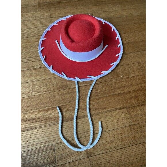Disney Other - Official Disney Pixar Toy Story Jessie Kids Costume Cosplay Cowboy Hat Halloween